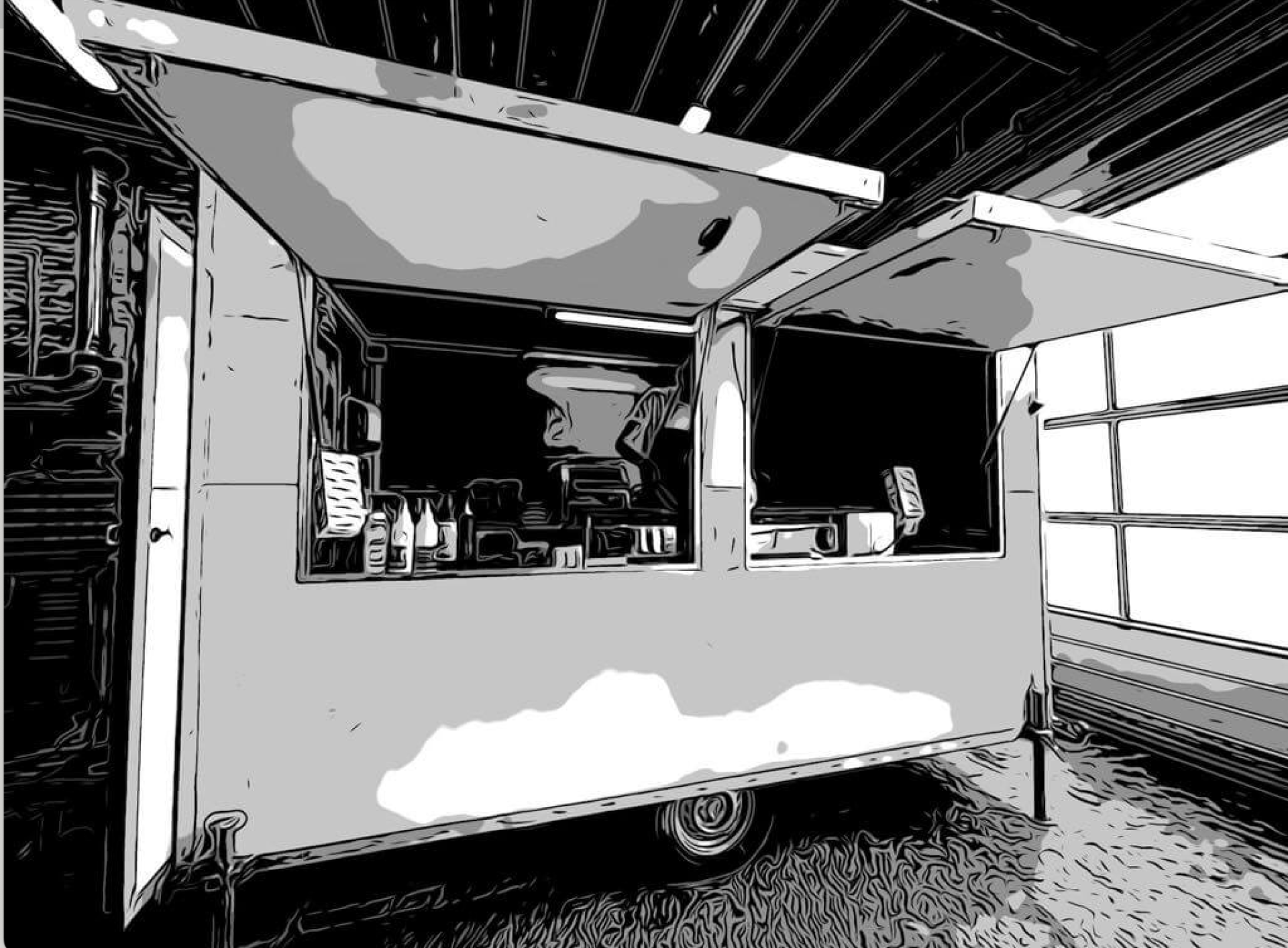 Food truck fra Bandholm Badehotel