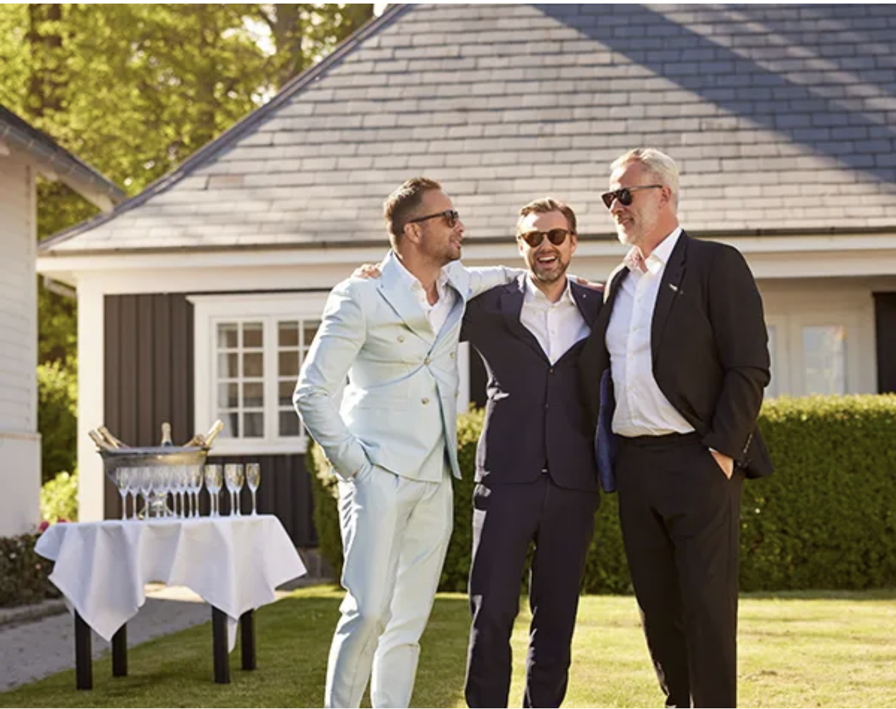 Elegant spisestue til selskaber